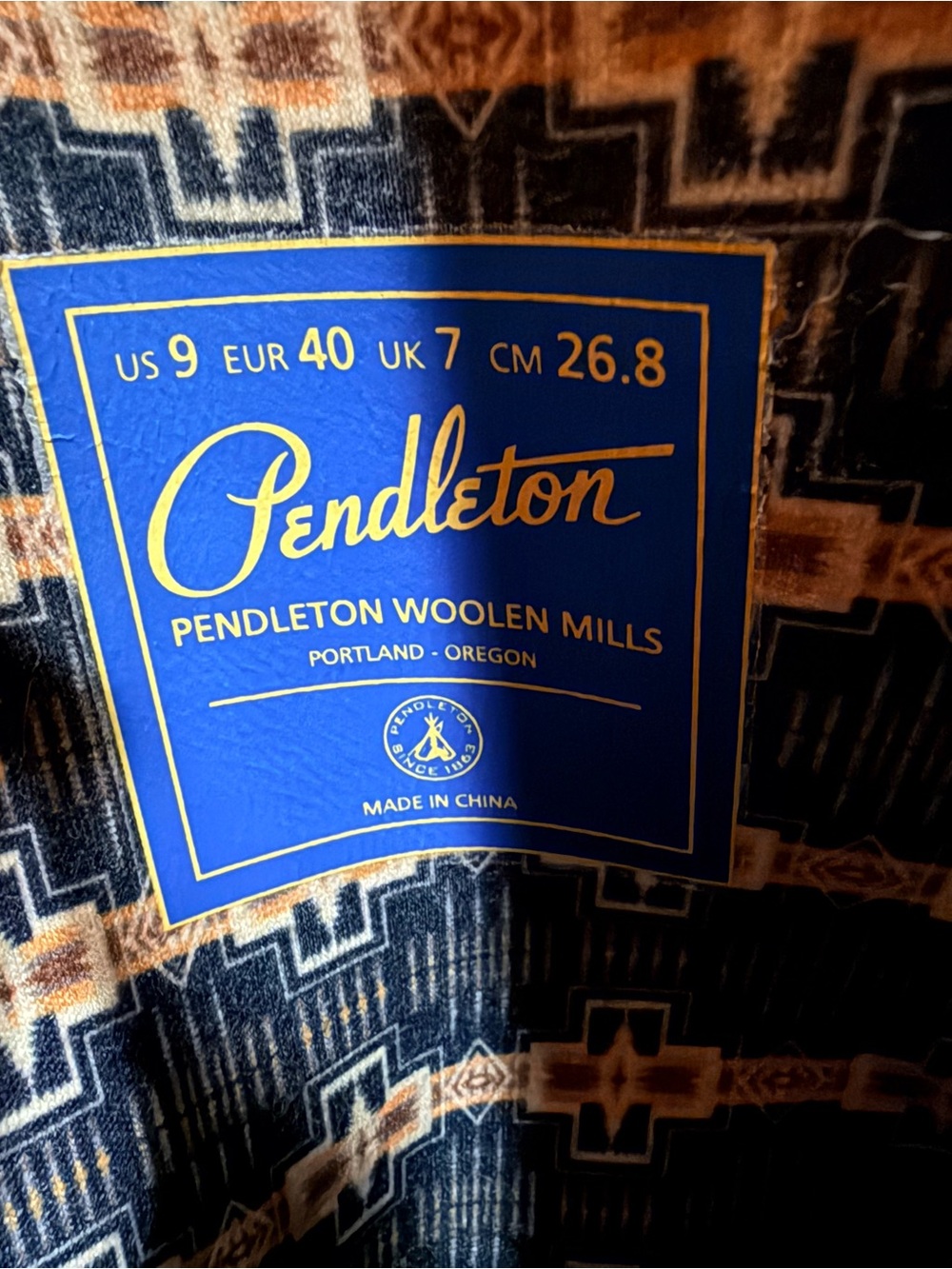 Pendleton Tall Navy Rain Boots with Buckle Detail - Picture 6 of 8